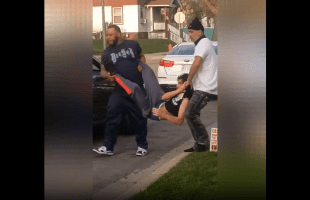 A Kia Boy Gets Caught Up And Gets Citizen Arrested By A Group Of Men After They Caught Him In Their Stolen Car