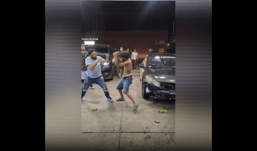 People Thought These Was Flintstone People Throwing Fades In The Hood