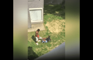 Woman Caught A Toxic Couple Going Thru A Heated Break Up