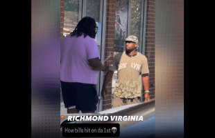 Big Dude Gave This Guy A Slow And Nasty Hook And He Didn’t Even See It Coming