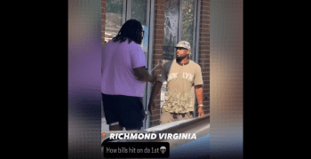 Big Dude Gave This Guy A Slow And Nasty Hook And He Didn’t Even See It Coming