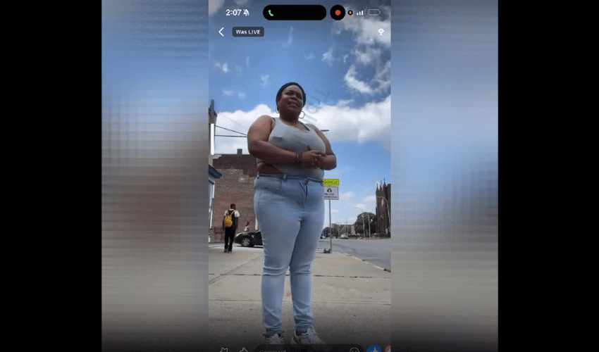 Girl Was On Live Talking Crazy Until Somebody Actually Pulled Up On Her To Run A Fade