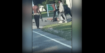 Stud Gets Jumped By A Group Of Men With Straps And Nobody Helped Her