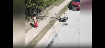 Dude Didn’t Listen To The Police Robot And Got Laid To Rest Quick