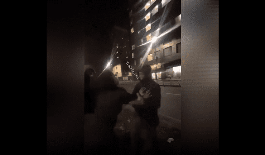 Girl Thought The Guy She Liked Was Gonna Take It Easy On Her After She Kept Putting Hands On Him