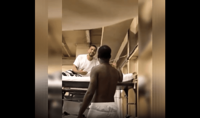 Autistic Guy Started Having A Mental Breakdown After Taking Drugs, And He Thought Somebody Was On Top Of Him In Prison