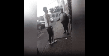 Two Dudes Used A Belt On A 304 That Disrespected Them And Showed Her Azz For Not Giving Her Money