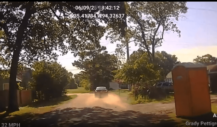 Police Ended Up Crashing His Patrol Vehicle After Speeding To Catch Up To A Suspect In Arkansas