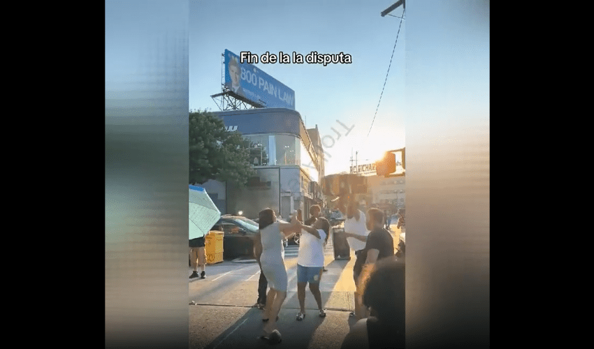 Dude Protects His Girlfriend By Throwing Boxes At The Woman She Was Losing To, During A Heated Altercation