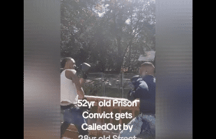 52 Year Old Prison Convict Calls Out 28 Year Old Street Fighter