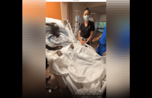 Dude Go Up In Rage On Doctors After They Was Doing His Father Wrong In The Hospital