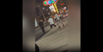 Dude Pulled Out A Fake Strap And Started Pump Faking After Disrespecting A Man In His Hood