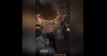 Two Chinese Women Goes At Over Some Cans And Bottles They Tried To Recycle