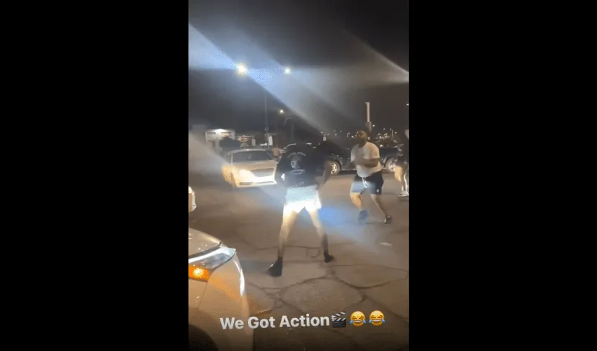 This Fight Took A Left Turn And Sent This Guy To Another Dimension