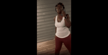 Downstairs Neighbor Was Heated At Her Upstair Neighbor For Making Too Much Noise And They Both Started Throwing Hands