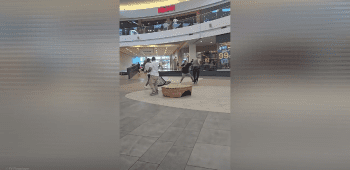 Dude Tried The Wrong Man And Got Slept In The Shopping Mall