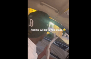 Dude Gets His Get Back After A Panhandler Threw A Brick At His Car For Not Giving Him Money