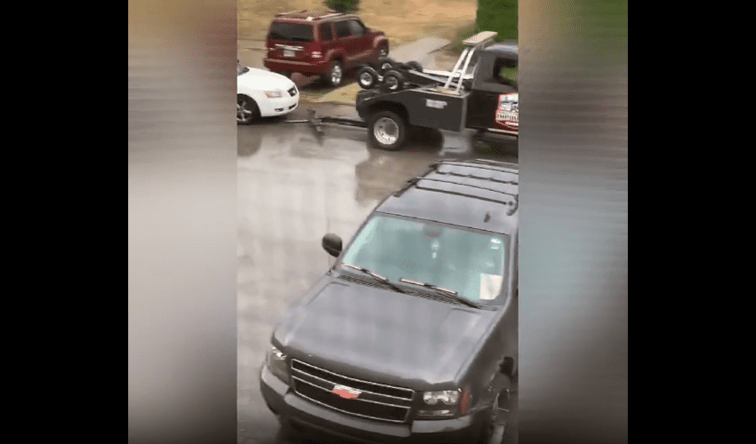 Dude Fire Shots At The Tow Guy After The Tow Guy Tried To Pick Up His Car Because He Didn’t Pay His Car Note