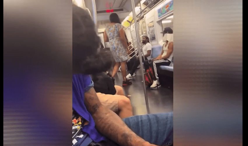 Big Trans Woman Pulled Out A Knife After A Man  Started Harassing Her About Her Gender