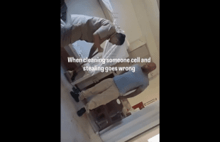 Inmate Did This After He Caught Another Inmate Stealing From Him While Cleaning His Cell