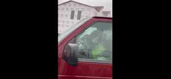 Two Migrant Construction Workers Caught In The Company Vehicle Doing The Unexpected