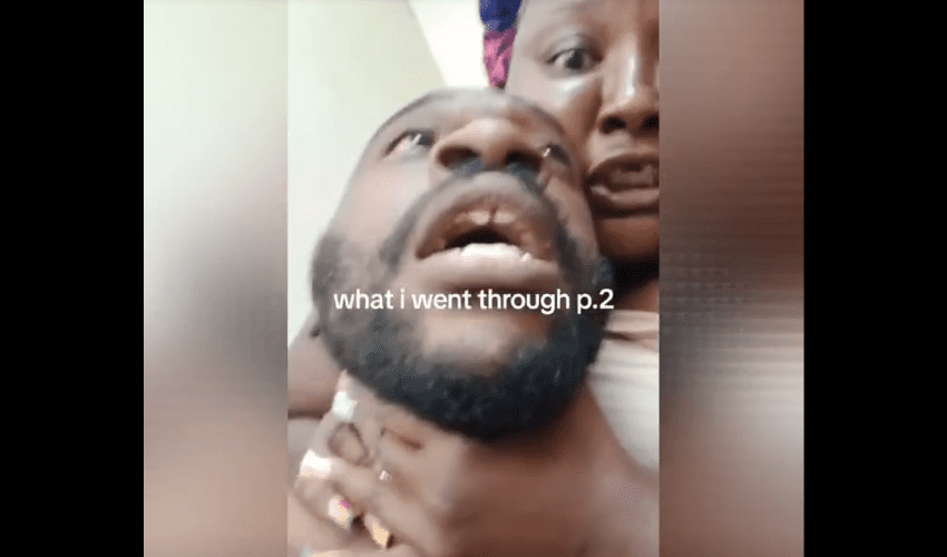 Dude Goes Thru Hell To Get Out His Girlfriend House After He Tried To Get His Things And Leave