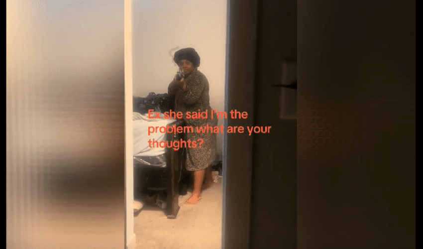 Woman That Was Still Dealing With Her Ex Boyfriend After Putting A Restraining Order On Him, Pulled The Strap After He Threaten Her In Her Home