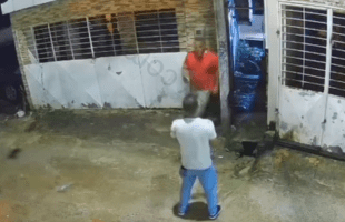 Dude Thought He Could Take A Piss On Somebody Property Without Consequences