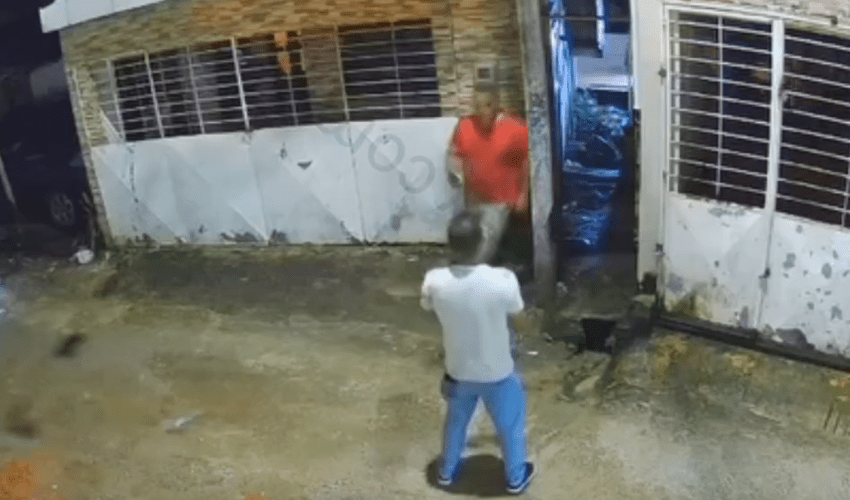 Dude Thought He Could Take A Piss On Somebody Property Without Consequences