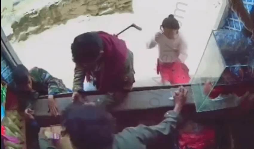 This Small Girl Is Traumatized For Life After Witnessing This