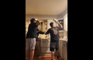 WTF: 3 Dudes Takes Down 3 Rats Big As Cats That Was In Their Crib