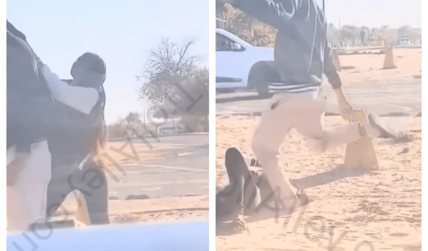 Dude Releases His Anger After His Girlfriend Kept Putting Hands On Him During A Heated Altercation