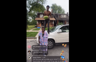 Woman Let A Dude Crack A Watermelon On Her Head And This How It Turned Out