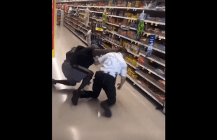 Security Guard Gets His Thumb Bitten Off By A Thief After He Tried To Stop Him Stealing