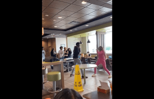 Dude Walks Away After He Got Violated By A Girl In Front Of Everybody