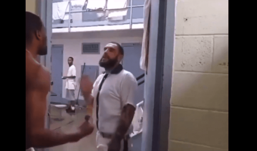 Inmate Gets Slapped For Not Staying Out Of Another Inmate’s Business