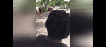 Glass Bottle Connected Smoothly On A Guy Head After He Thought He Was Gonna Get Away From Putting Hands On Another Guy