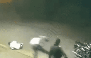 Dude Does A Flying Kick To Help His Friend After He Was Tricked And Shot Multiple Times After He Approached To Help A Man That Was Pretending To Be Hurt