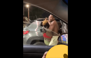 Two Women Caught A Woman In A Toxic Relationship With Her Boyfriend In Public And Didn’t Do Anything