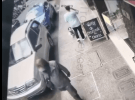 Young Boy Last Day Walking His Dog