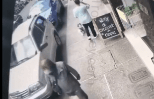 Young Boy Last Day Walking His Dog