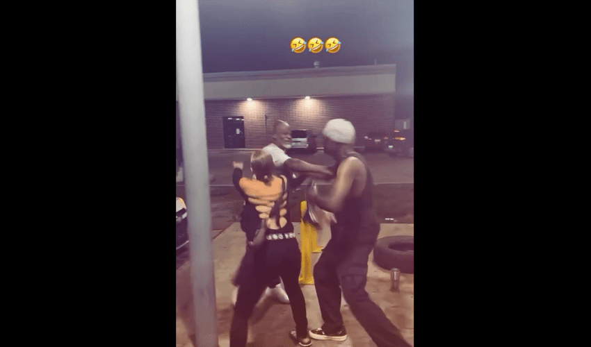 Couple Tried To Take On A Trained Man But Loss The Battle