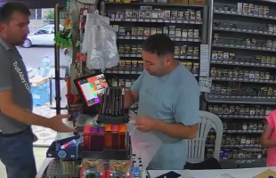 Small Girl Was Shielded After A Massive Earthquake In Store