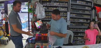 Small Girl Was Shielded After A Massive Earthquake In Store