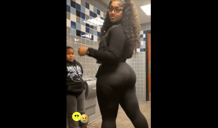 Mother Had No Shame Doing This In Front Of Her Son