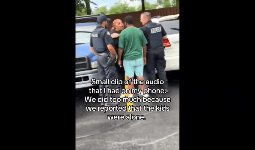 Woman Gets Mad After Her Babyfather New Girlfriend Called Police On Her For Leaving Her 3 Kids Alone For 8 Hours During Joint Custody
