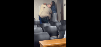 Dude Put Hands On A Sheriff Because The Judge Denied His Niece Release In Court