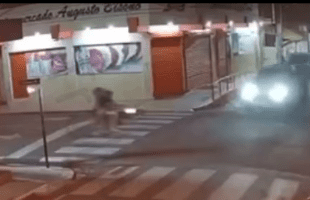 Woman Survives Motorcycle Crash With A Fractured Broken Leg