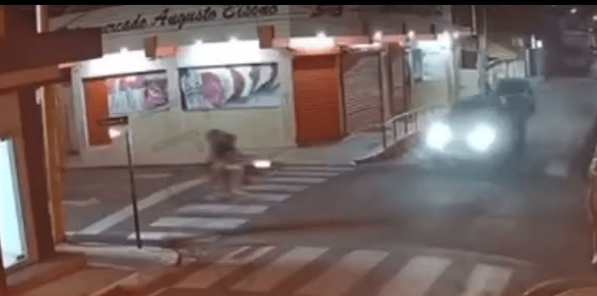 Woman Survives Motorcycle Crash With A Fractured Broken Leg