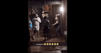 Dude Wont Go To This Woman House Anymore After Getting A Glass Bottle Treatment For Threatening Her